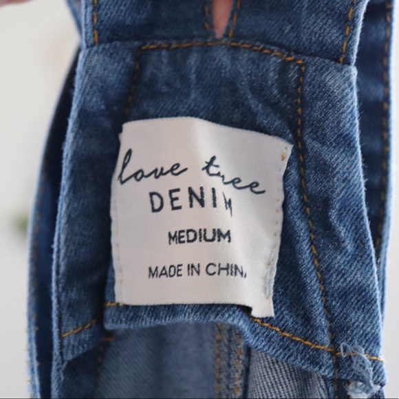 Love Tree Denim Overalls - Picture 7 of 7